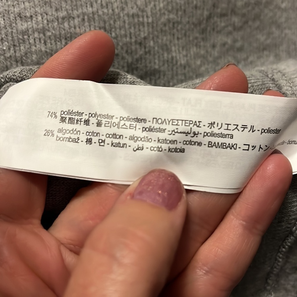 Zara gray short sleeve tight weave dress, new, small - Picture 8 of 11